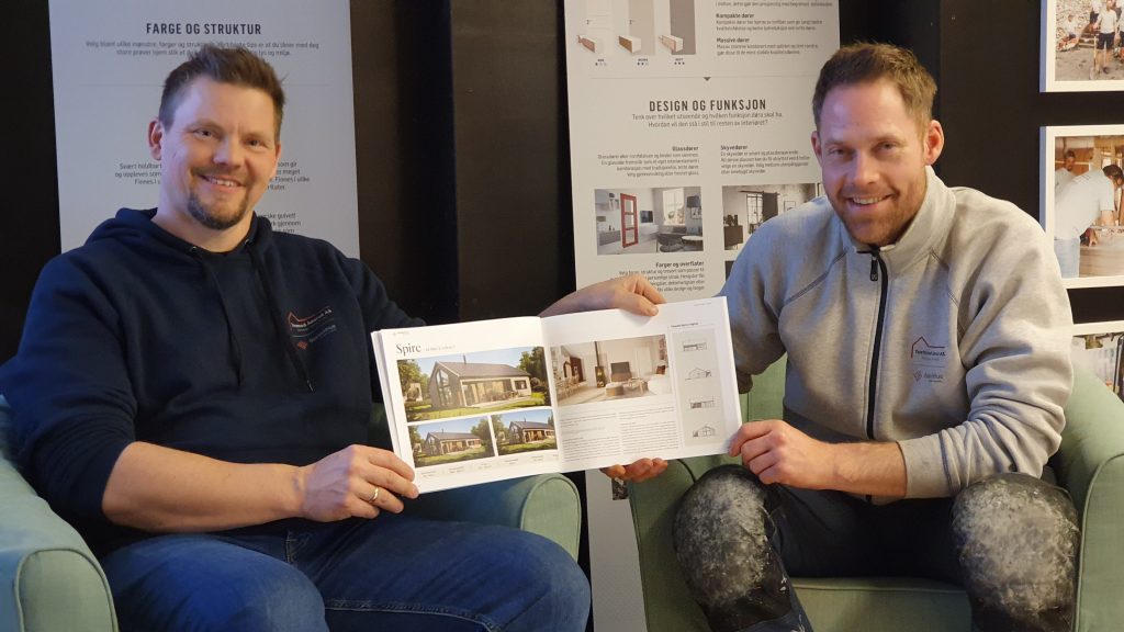 bildet viser Thorstein Ånerud and Marius Haug